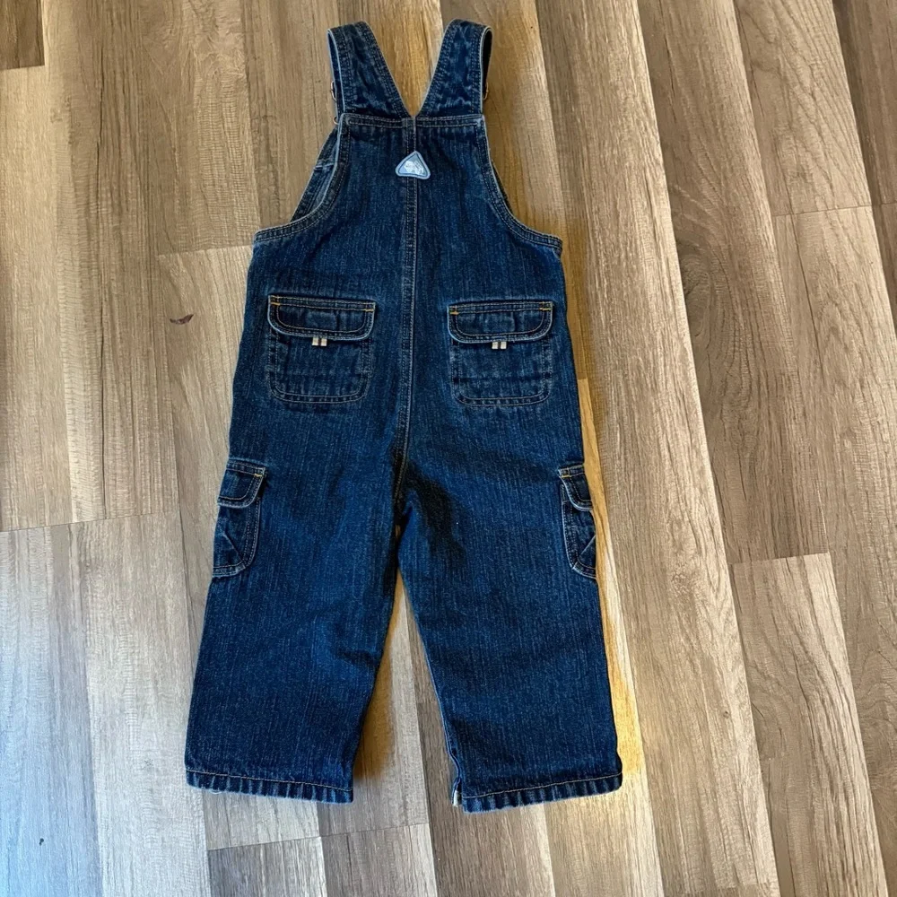 Gymboree Blue Denim Overalls with Pockets